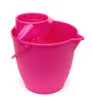 Seau de nettoyage 10l rose rose ovale Seau d'essuyage avec Voir les images du produit 1