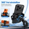 Handyhalterung Fahrrad mit Sonnenblende, Handyhalter Produktbild-Vorschau 6