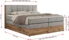 MKS MEBLE Boxspringbett, Doppelbett mit zwei Produktbild-Vorschau 6