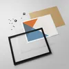 Gerahmtes Poster - Schwarzer Rahmen - Vier die Farben Produktbild-Vorschau 4