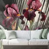 Vlies fototapete Abstrakte rote Blumen 100x70 cm Feeby Rot Produktbild-Vorschau 2
