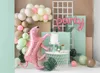 Folienballon Leopard 103x60cm rosa Produktbild-Vorschau 1