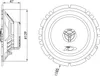 Alpine SXE-1725S | Diffusore coassiale a 2 vie da 16,5 cm Anteprima dell’immagine prodotto 3