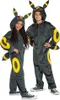 Two children wearing Umbreon Pokemon costumes stand against a white background. Anteprima dell’immagine prodotto