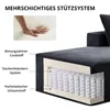 GLP Modulares Ecksofa 256 cm aus Cord, 4-Sitzer mit Produktbild-Vorschau 8