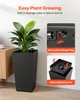 VEVOR Pot de fleurs 325 x 325 x 665 mm, lot de 2, grand pot Voir les images du produit 5