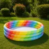 SunClub Planschbecken Regenbogen rund Ø 168 x 38 cm mit Produktbild-Vorschau 2