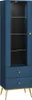 Wohnwand dunkelblau MONTPELLIER-131, modern, 3-teilig mit Produktbild-Vorschau 4