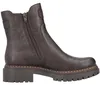 Der braune Stiefel steht aufrecht Der Fokus liegt auf der linken Seite des Stiefels Productafbeelding-voorbeeld