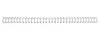 GBC A4 WIRES 3:1 NO9 14MM SILVER (100), Silber, 14 mm Produktbild-Vorschau 7