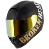 Broken Head BeProud Sport Gold Motorradhelm + Verspiegeltes Produktbild-Vorschau 5