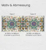 Sichtschutzstreifen Retro Konfetti Muster bunt Sichtschutz Produktbild-Vorschau 4