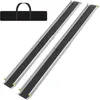 JOIEYOU 2X Rollstuhlrampe Teleskop 107-183 cm Aluminium Produktbild-Vorschau 1