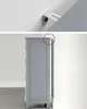 A collage showing a wall bracket and a gray cabinet. Náhled obrázku produktu