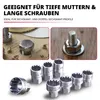 Durchgangssteckschlüsselsatz (17-teilig) Metrischer Produktbild-Vorschau 6