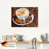 ARTland Glasbild Cappuccino - Kaffee Größe: 20x20 cm Produktbild-Vorschau 5