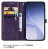imoshion Mandala Bookcase per Oppo Reno15 (5G) - Viola Anteprima dell’immagine prodotto 7