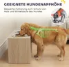 PawHut Hundenapf erhöht Futternapf mit Produktbild-Vorschau 4