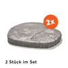 Trittsteine Baumscheibe 2 hübsche Beton Trittplatten im Set Produktbild-Vorschau 6