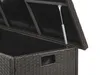BELIANI Zahradní box hnědý technorattan balkonový kufr na Náhled obrázku produktu 6