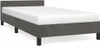vidaXL Rám postele bez matrace tmavě šedý 100x200 cm Náhled obrázku produktu 1