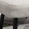 HOMCOM Fußhocker Sitzhocker Quadratischer Schminkhocker Produktbild-Vorschau 8