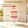 ROSEJANE Obstpresse 6 L, manuelle Saftpresse mit Produktbild-Vorschau 2
