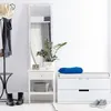 Relaxdays Sitzkommode, Garderobenbank mit 2 Schubladen, Produktbild-Vorschau 12
