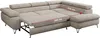 Ecksofa Sofa Beige, Wohnlandschaft L-Form mit Produktbild-Vorschau 11
