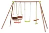 Altalena gioco da giardino in acciaio 5 posti per bambini Anteprima dell’immagine prodotto 1