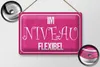 Blechschild Spruch 30x20cm Im NIVEAU flexibel Produktbild-Vorschau 3