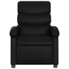 vidaXL Recliner elettrico in Pelle finta nera Anteprima dell’immagine prodotto 11