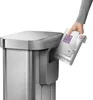 simplehuman CW2024, 45 l, Rechteckig, Edelstahl, Edelstahl, Produktbild-Vorschau 21