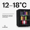 Klarstein Lodówka, Mini lodówka ze szklanymi drzwiami, Mini Podgląd zdjęcia produktu 4