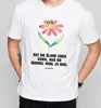 Mr. & Mrs. Panda Größe M T-Shirt Hummel Blume - Weiß - Produktbild-Vorschau 4