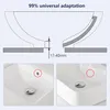 Homelody Wasserhahn Bad Wasserfall + Chrom Universal Produktbild-Vorschau 11