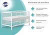 Kids Collective Babybett Kinderbett Gitterbett 60x120 und Produktbild-Vorschau 5