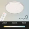 LED Deckenleuchte CCT Sternendekor Kristalloptik dimmbar Produktbild-Vorschau 7