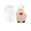 Stampo in silicone per candele e sapone, elfo natalizio, 98 Anteprima dell’immagine prodotto 1