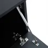 Mobile TV moderno da parete nero da 160 cm - Oviala Holly Anteprima dell’immagine prodotto 7