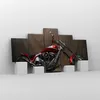 Bild auf Leinwand - Leinwandbild - Motorrad Chrom Räder - Produktbild-Vorschau 4