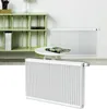 A product image collage showing radiators in a room setting and a close-up of a radiator. Produktbild-Vorschau