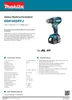 Makita Akku Bohrschrauber Ddf485rtj Akkuschrauber Koffer Akku-bohrschrauber Akkus Makpac Ladegerät 50ah +18v 5ah-akku Solo Vorgänger Ddf459rtj 30ah Akkubohrschrauber Combo Werkzeug 312705 16064 0088381866439 Náhľad obrázku produktu