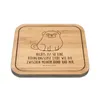 Mr. & Mrs. Panda Untersetzer Kork Mops - Transparent - Produktbild-Vorschau 2