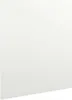 A plain white background with a white rectangular object, likely a mirror, angled slightly. Produktbild-Vorschau