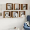 vidaXL Würfel-Wandregale 6 Stk. Altholz-Optik 30x15x30 Produktbild-Vorschau 3