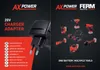 FERM AX-Power CDA1156 Ladegerät 20V - Für Akkus der AX- und Produktbild-Vorschau 7