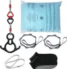 Set di amache per yoga aereo 10 x 2,8 m, Altalena per yoga Anteprima dell’immagine prodotto 9