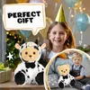 BRUBIES Teddy Vache - Ours en peluche de 25 cm en costume Voir les images du produit 6