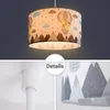 Deckenlampe Kinderzimmer Pendelleuchte Babyzimmer Feuerwehr Produktbild-Vorschau 4